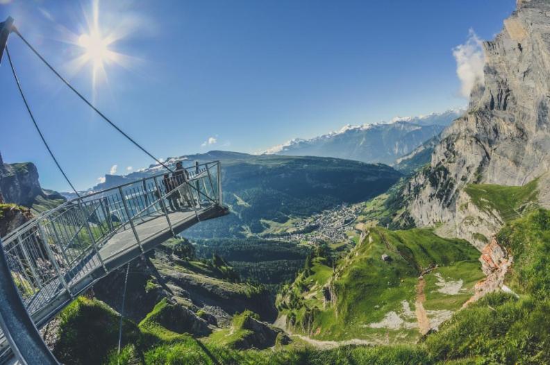 Dala Hotel & Apartments Leukerbad Kültér fotó